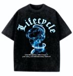 Lifecycle StoneWash - Blue Orbit Tshirt