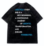 Lifecycle StoneWash - Blue Orbit Tshirt