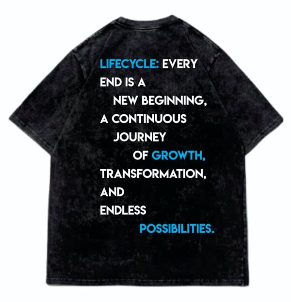 Lifecycle StoneWash - Blue Orbit Tshirt