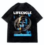 Lifecycle StoneWash Tshirt - Growth Code