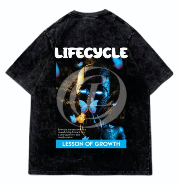 Lifecycle StoneWash Tshirt - Growth Code