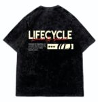 Lifecycle StoneWash Tshirt - RetroWave