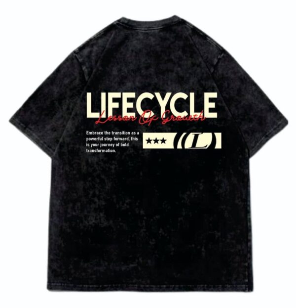 Lifecycle StoneWash Tshirt - RetroWave