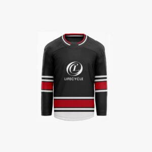 front Lifecycle Jersey – Black & Red Edition